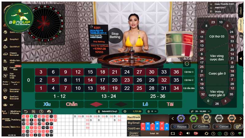 Roulette tại AB Casino gái xinh quay cò ngon ăn Roulette tại AB Casino gái xinh quay cò ngon ăn