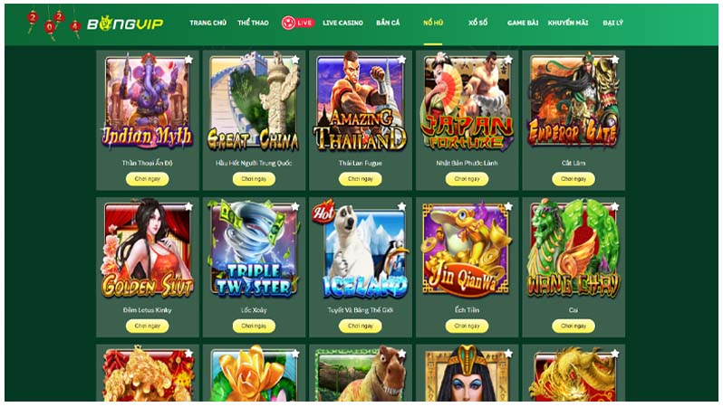 Các trò chơi hấp dẫn tại sảnh nổ hũ Mega Các trò chơi hấp dẫn tại sảnh nổ hũ Mega